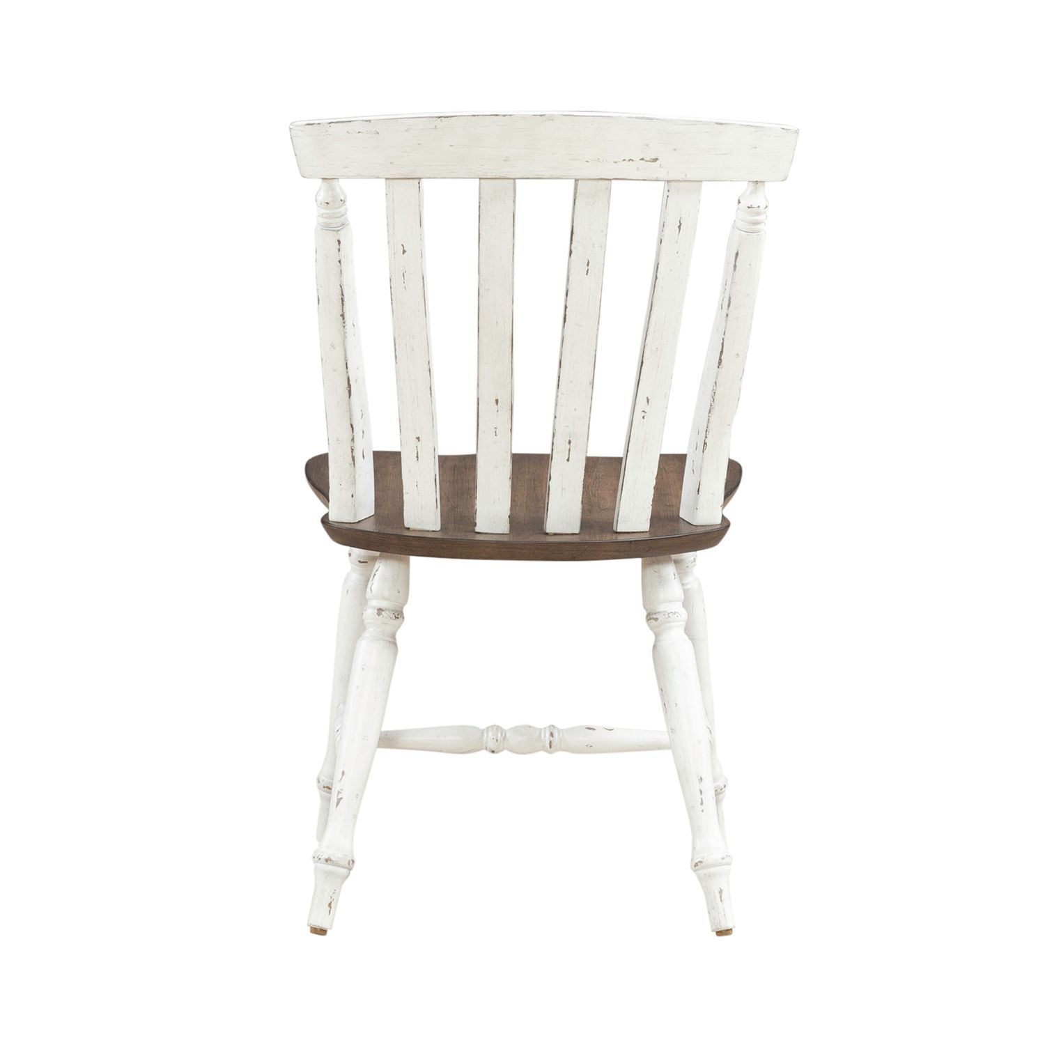 Al Fresco - Slat Back Side Chair (RTA) - White - Hornell Furniture Outlet