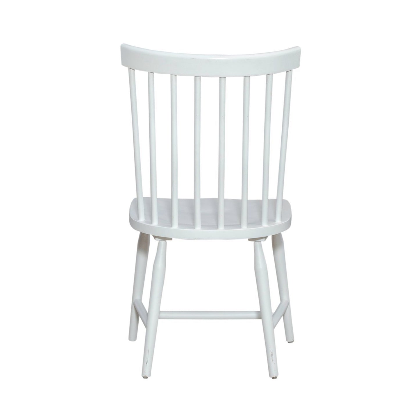 Palmetto Heights - Spindle Back Side Chair (RTA) - White - Hornell Furniture Outlet