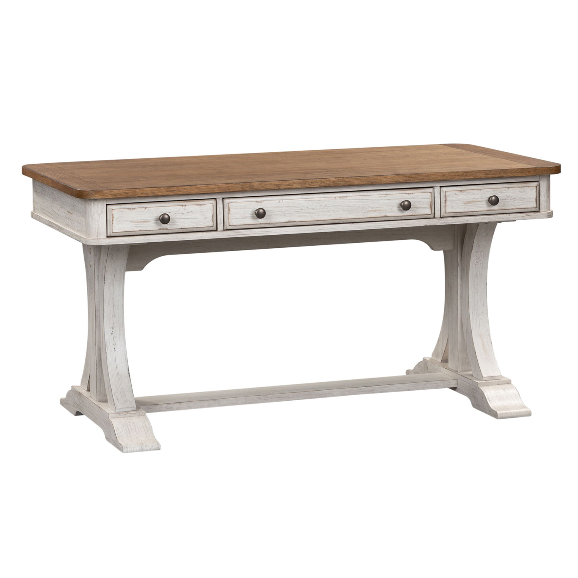 Farmhouse Reimagined - Writing Desk - White - Hornell Furniture Outlet