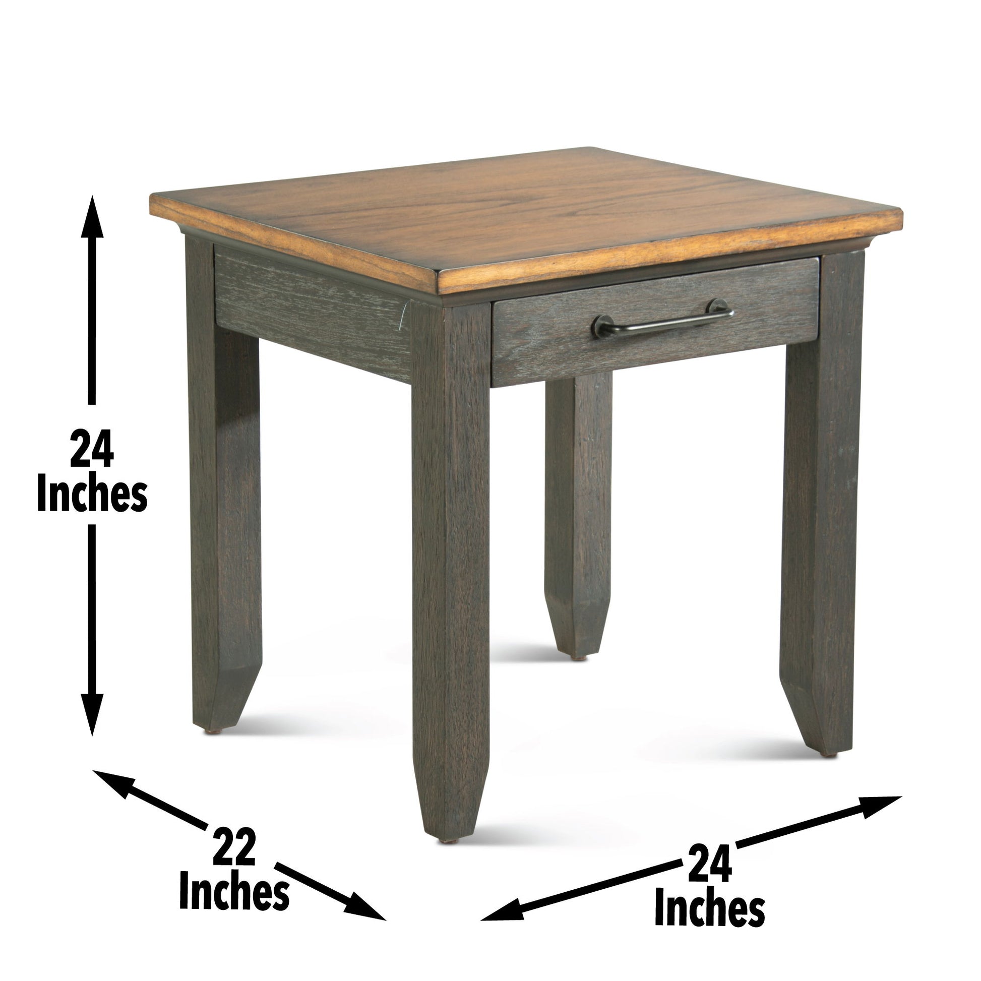 Bear Creek - 3 Piece Table Set - Brown - Hornell Furniture Outlet