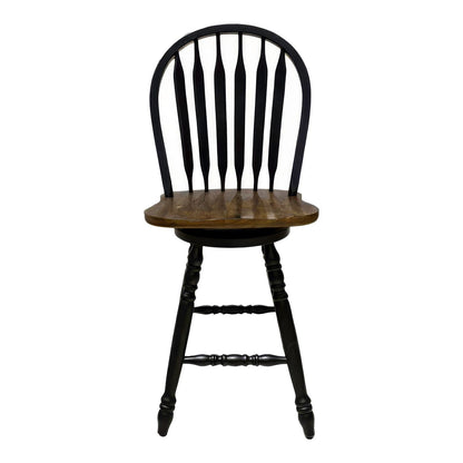 Carolina Crossing - Windsor Swivel Counter Chair - Hornell Furniture Outlet