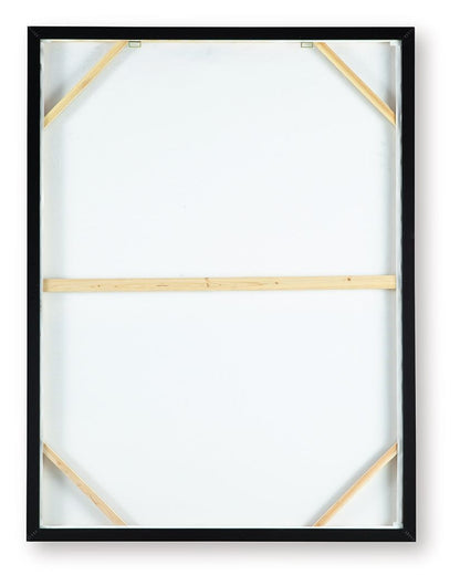 Siaking - Wall Art - Brown / Gray / White - Hornell Furniture Outlet