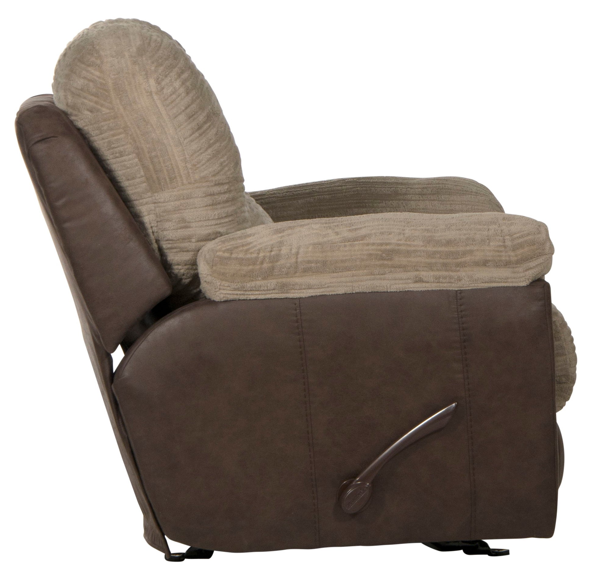 McMahon - Glider Recliner - Bark - Hornell Furniture Outlet