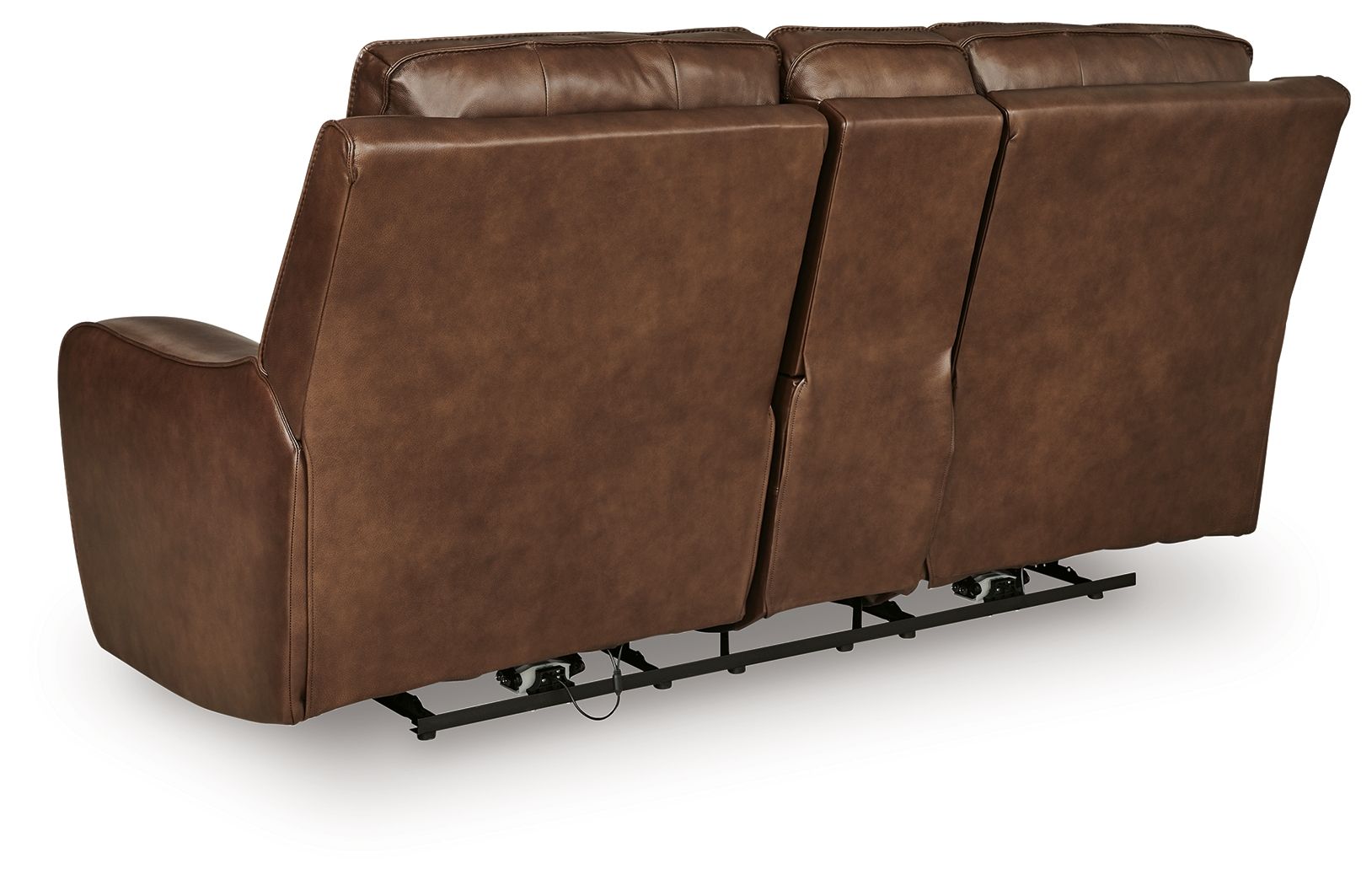 DeepWakes - Power Reclining Loveseat / Console / Adjustable Headrest - Hornell Furniture Outlet