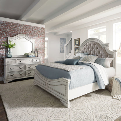 Magnolia Manor - Upholstered Bedroom Set - Hornell Furniture Outlet