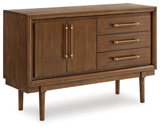 Lyncott - Brown - Dining Room Server - Hornell Furniture Outlet
