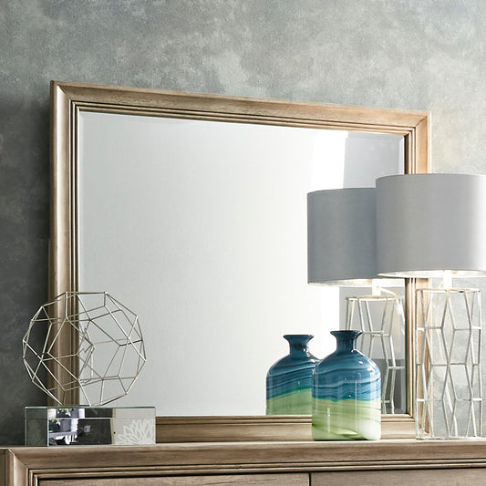 Sun Valley - Mirror - Light Brown - Hornell Furniture Outlet