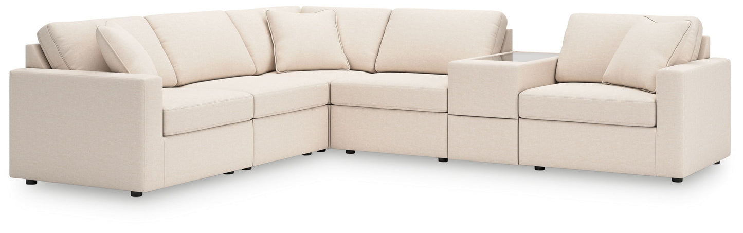Modmax - Oyster - Sectional - Hornell Furniture Outlet