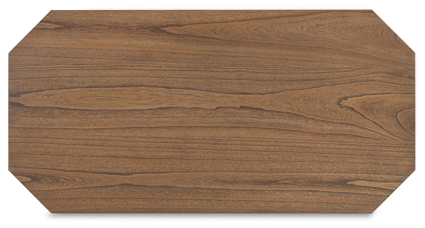 Landocken - Brown / Blue - Occasional Table Set (Set of 3) - Hornell Furniture Outlet