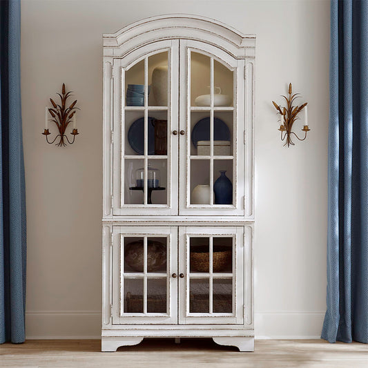 Magnolia Manor - Display Cabinet - Antique White