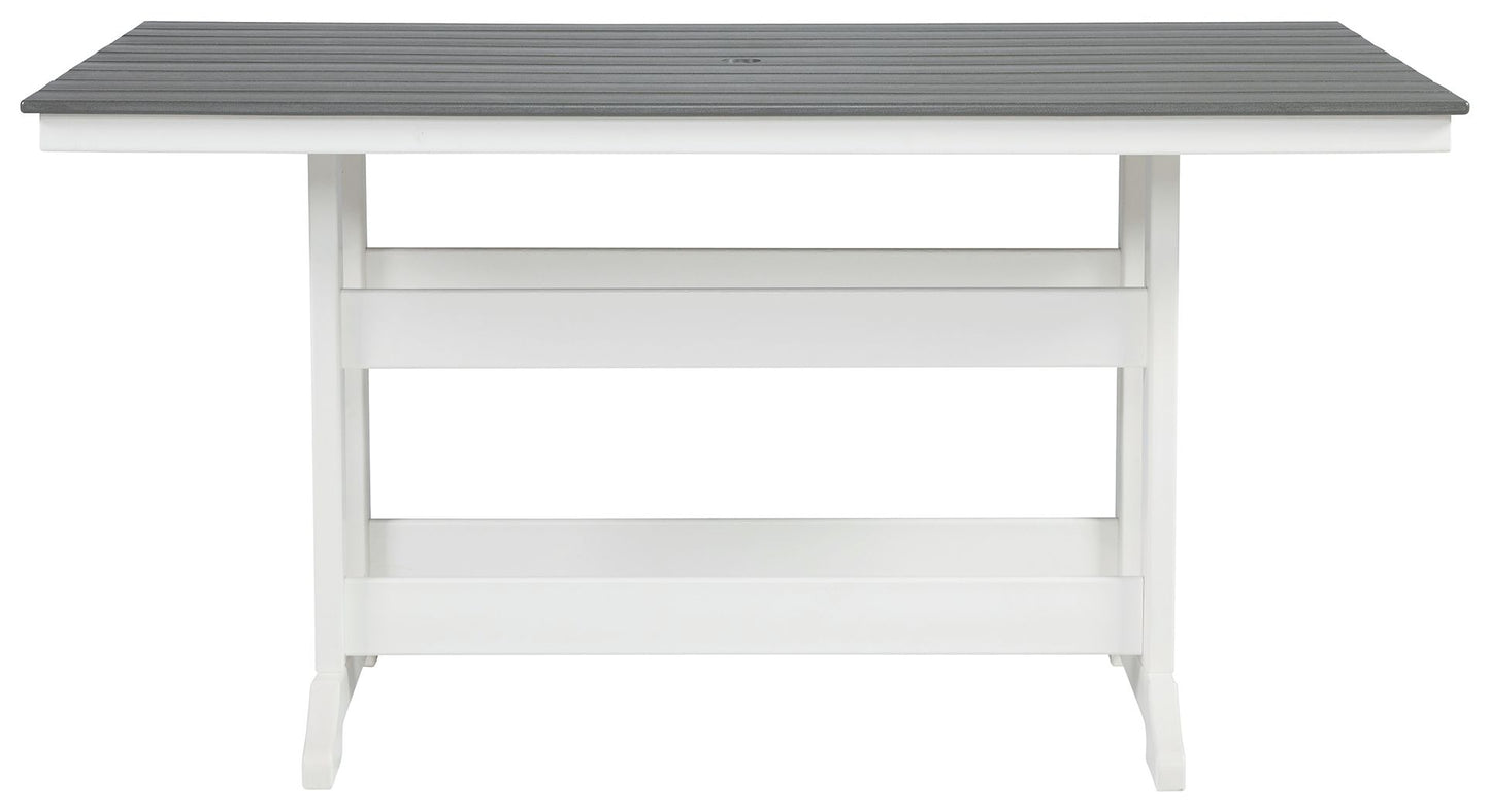 Transville - Counter Table W/Umb Opt - Hornell Furniture Outlet