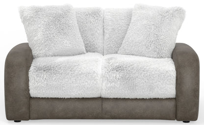 Snowball - Loveseat - Taupe - Hornell Furniture Outlet
