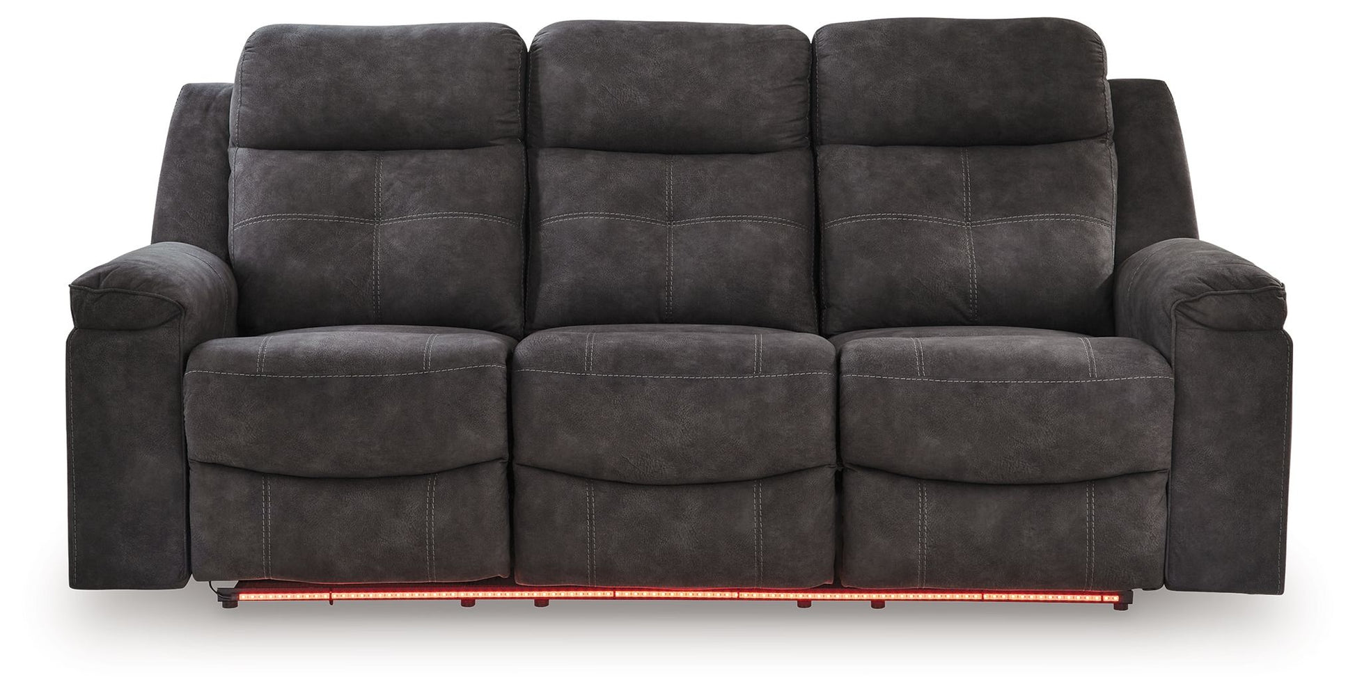 Brysonview - Reclining Sofa - Charcoal - Hornell Furniture Outlet