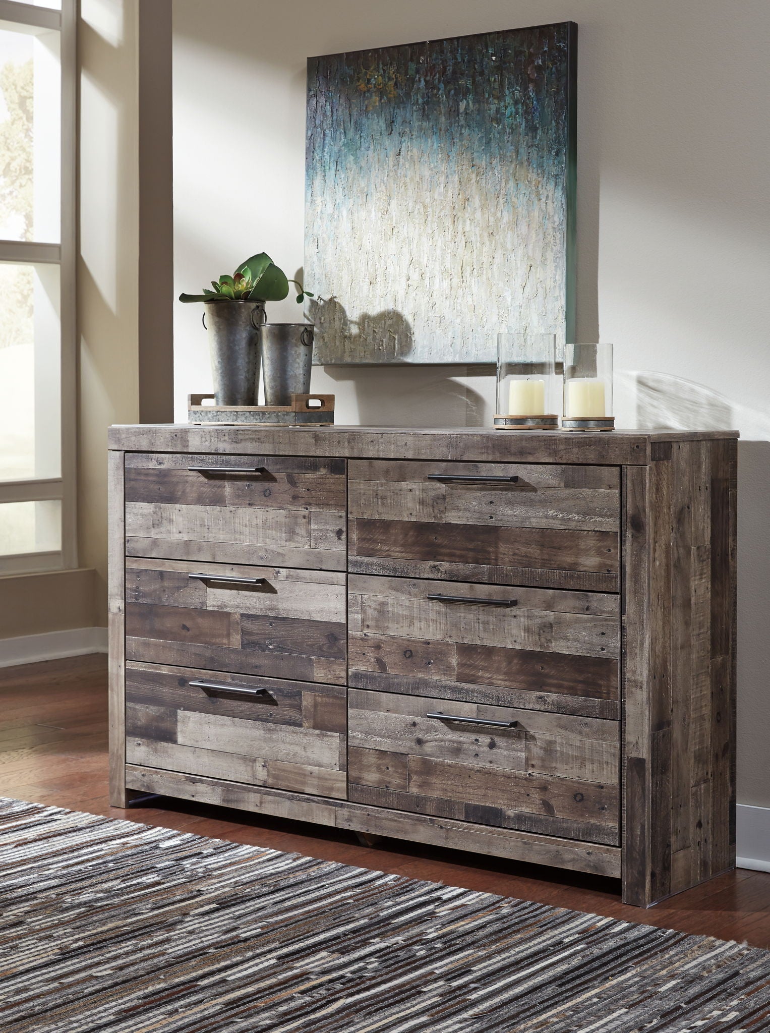 Derekson - Panel Bedroom Set - Hornell Furniture Outlet