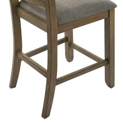 Brook Bay - Slat Back Upholstered Counter Chair (RTA) - Hornell Furniture Outlet