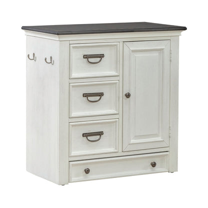 Allyson Park - Pet Feeder - Charcoal - Hornell Furniture Outlet