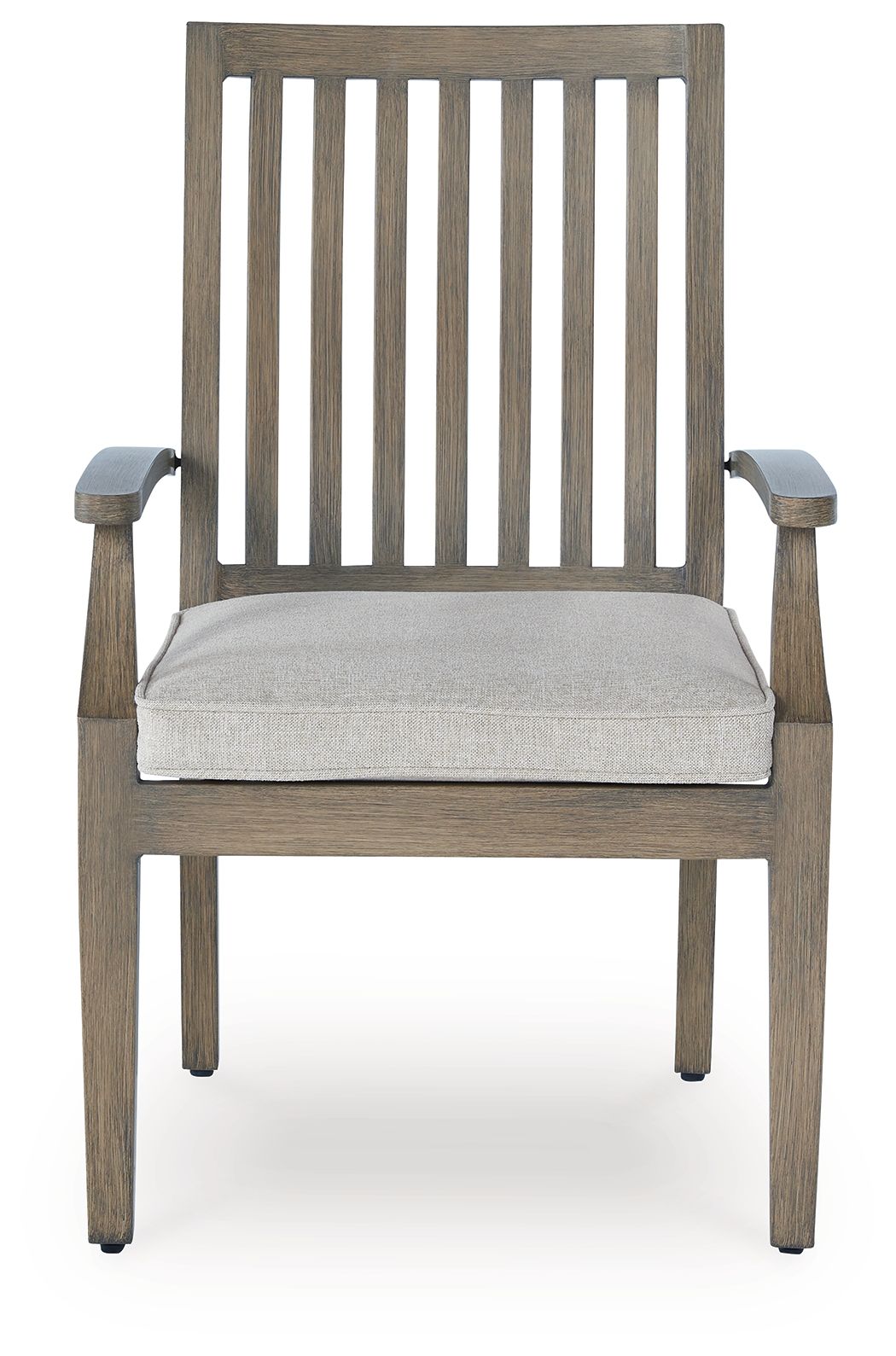 Rainier Ranch - Brown / Beige - Arm Chair With Cushion (Set of 2) - Hornell Furniture Outlet