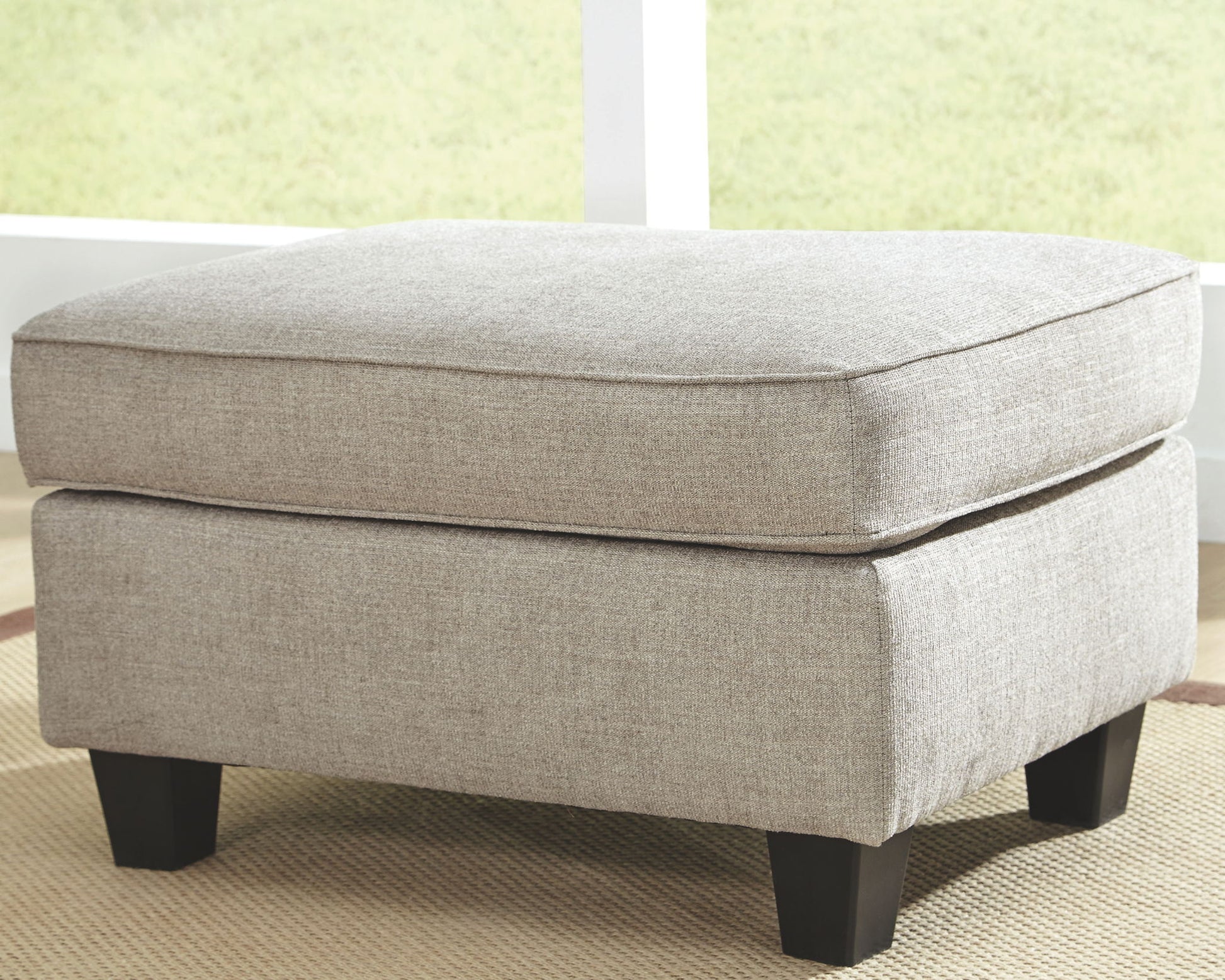 Abney - Driftwood - Ottoman - Hornell Furniture Outlet