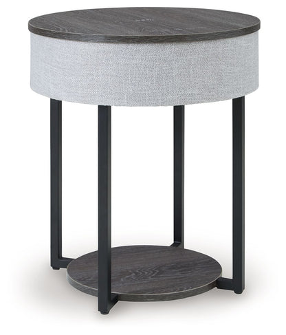 Sethlen - Gray / Black - Accent Table - Hornell Furniture Outlet