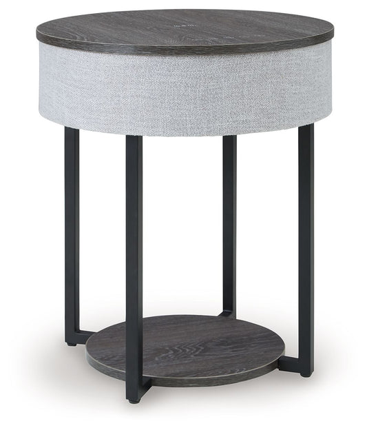 Sethlen - Gray / Black - Accent Table - Hornell Furniture Outlet