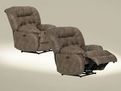 Benny - Power Wall Hugger Recliner - Coffee - Hornell Furniture Outlet