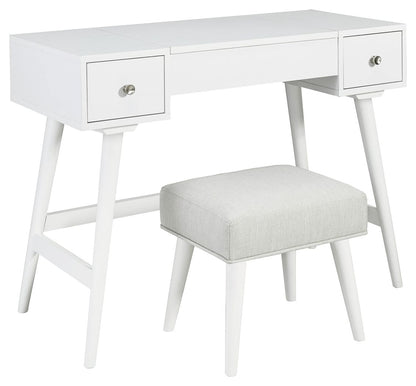 Thadamere - Vanity Stool - Hornell Furniture Outlet