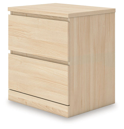 Onita - Two Drawer Night Stand - Hornell Furniture Outlet