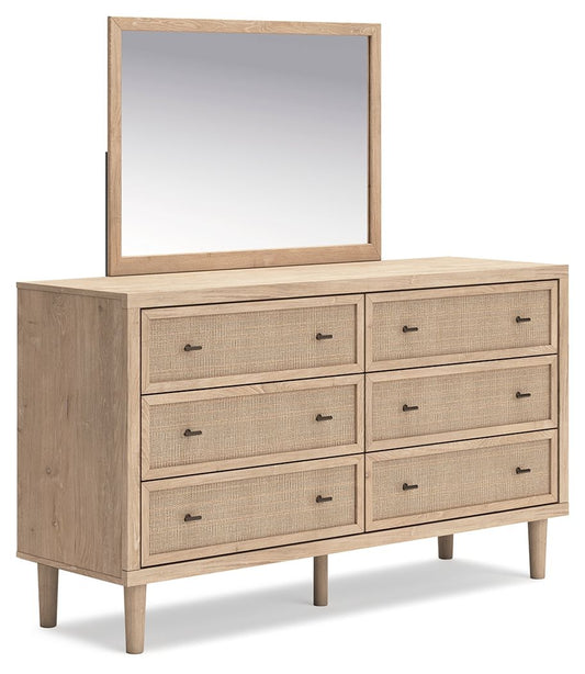Cielden - Two - Tone - Dresser And Mirror - Hornell Furniture Outlet