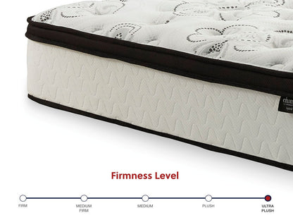 Chime 12 Inch Hybrid - Ultra Plush Hybrid Mattress - Hornell Furniture Outlet