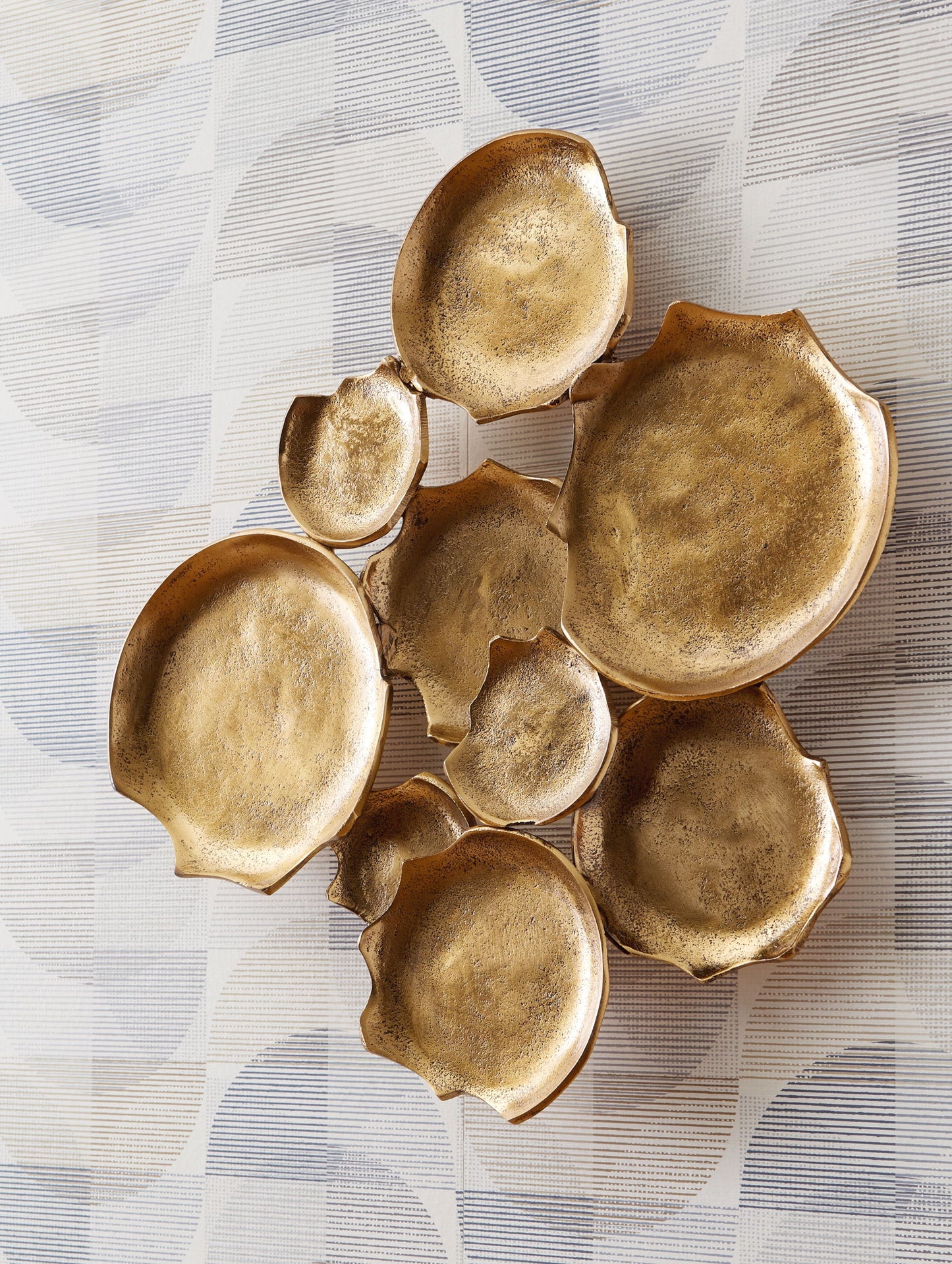 Gageton - Antique Gold Finish - Wall Decor - Hornell Furniture Outlet