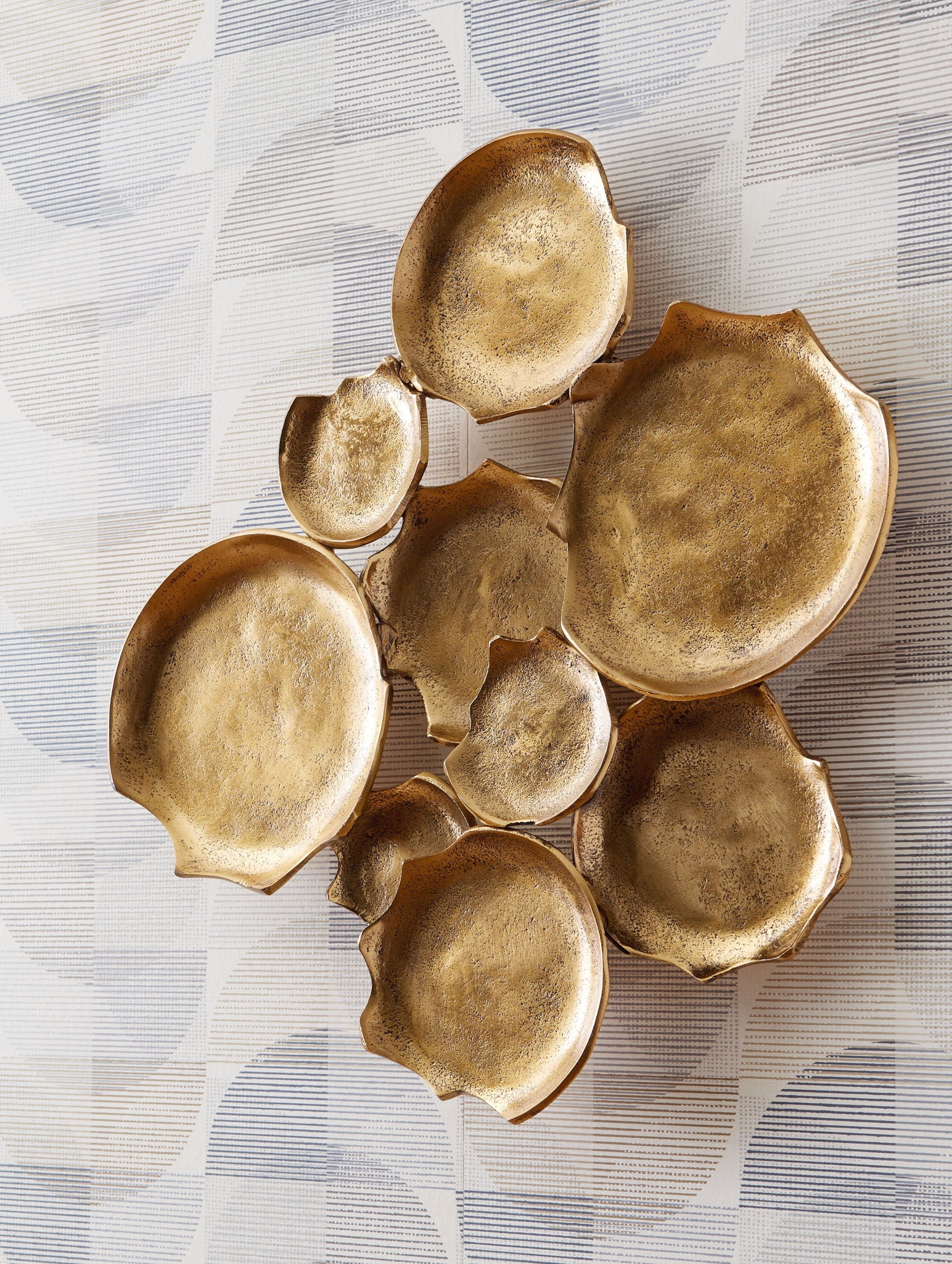 Gageton - Antique Gold Finish - Wall Decor - Hornell Furniture Outlet