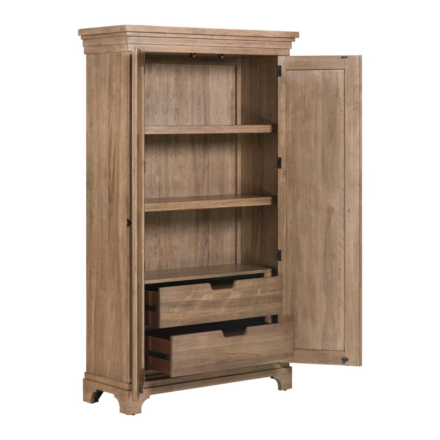 Haven Hills - Armoire - Camel Beige - Hornell Furniture Outlet