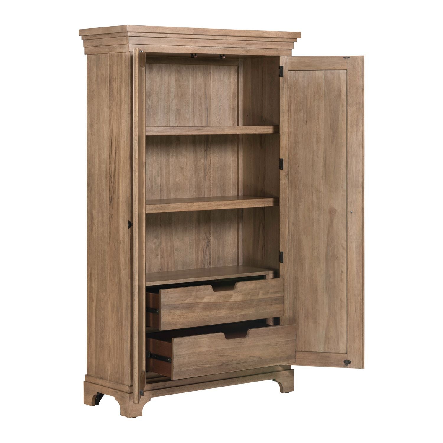 Haven Hills - Armoire - Camel Beige - Hornell Furniture Outlet