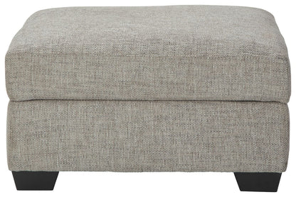 Megginson - Storm - Ottoman With Storage - Hornell Furniture Outlet