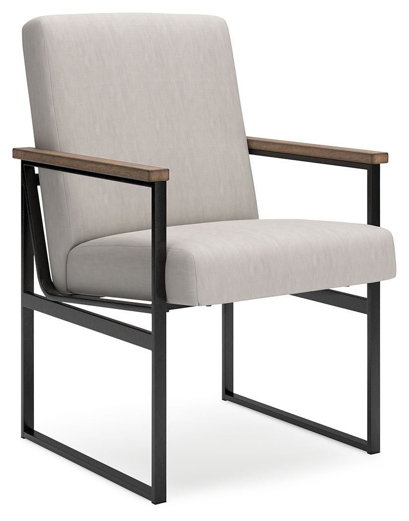 Montia - Home Office Desk, Desk Chair, Bookcase - Light Brown - Hornell Furniture Outlet