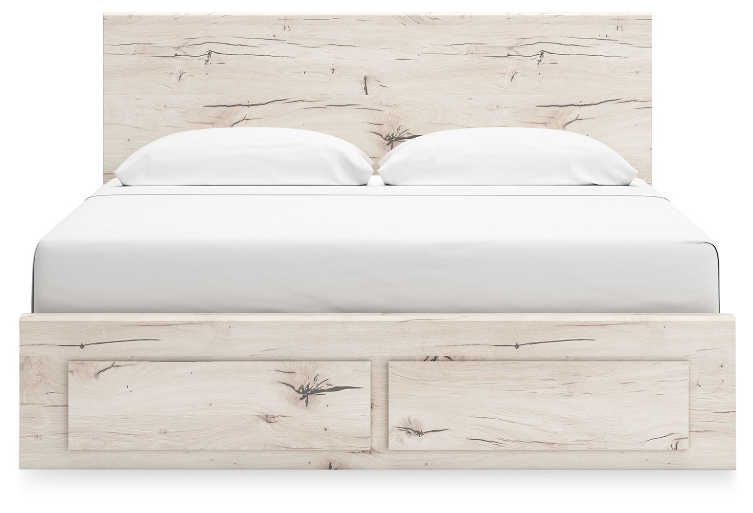 Lawroy - Panel Bed With Storage - Hornell Furniture Outlet