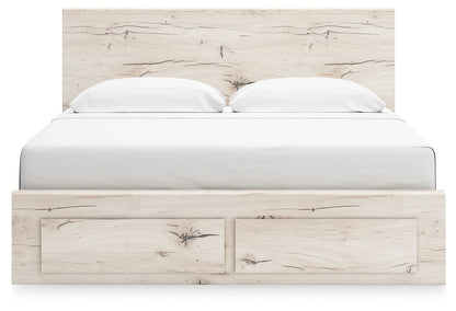 Lawroy - Panel Bed With Storage - Hornell Furniture Outlet