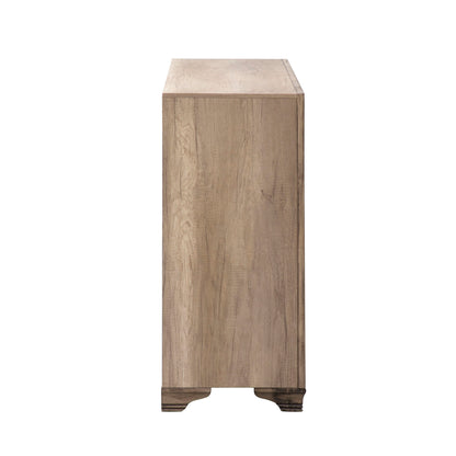 Sun Valley - 6 Drawer Dresser - Light Brown - Hornell Furniture Outlet