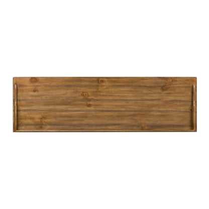 Morgan Creek - Storage Hall Bench - White - Hornell Furniture Outlet