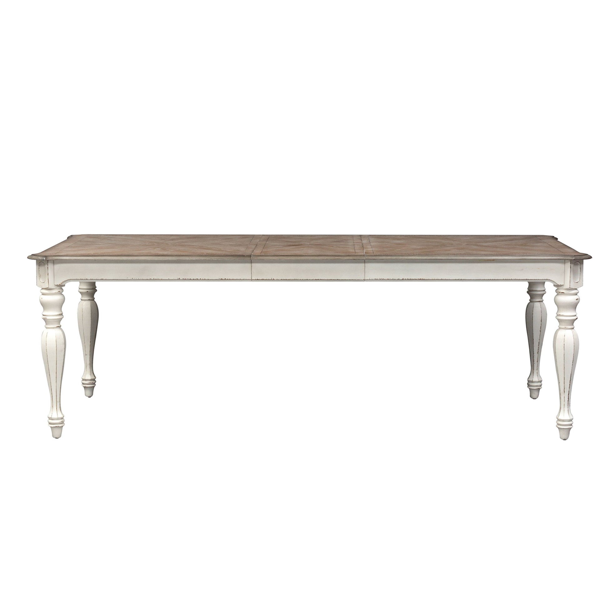 Magnolia Manor - Rectangular Leg Dining Table - White - Hornell Furniture Outlet