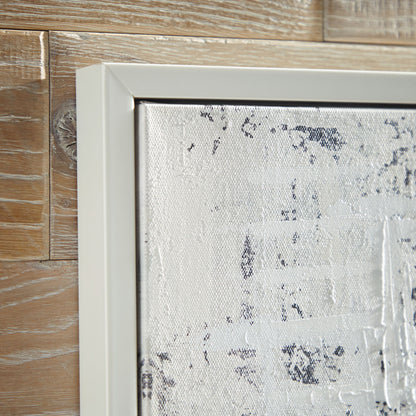 Daxonport - Gray / Taupe - Wall Art - Hornell Furniture Outlet