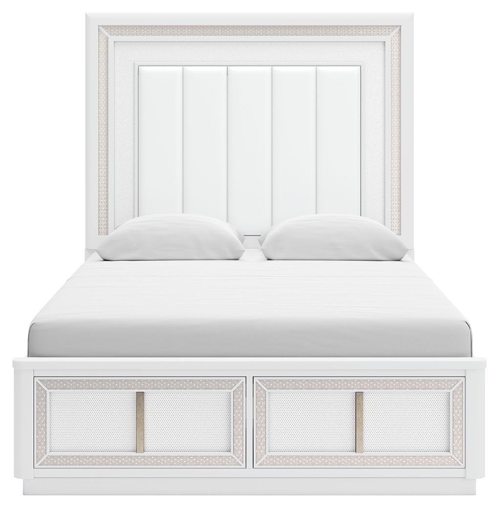 Chalanna - Upholstered Storage Bed - Hornell Furniture Outlet