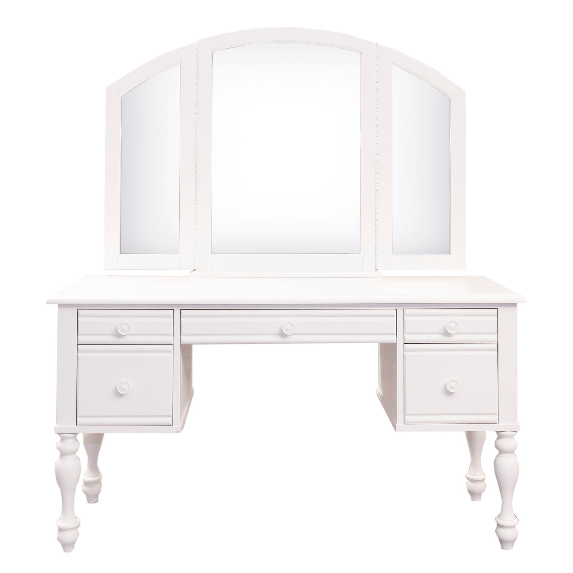Summer House - 3 Piece Vanity Set - White - Hornell Furniture Outlet