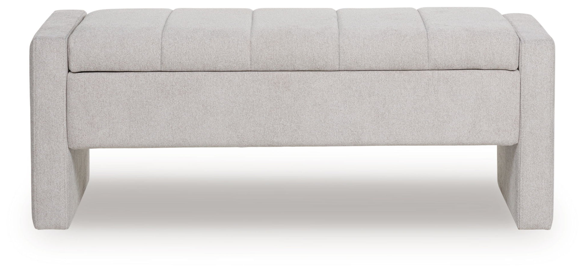 Akselman - Gray - Storage Bench - Hornell Furniture Outlet