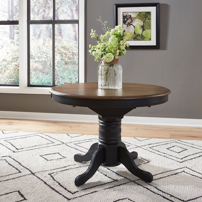 Carolina Crossing - Pedestal Table - Hornell Furniture Outlet