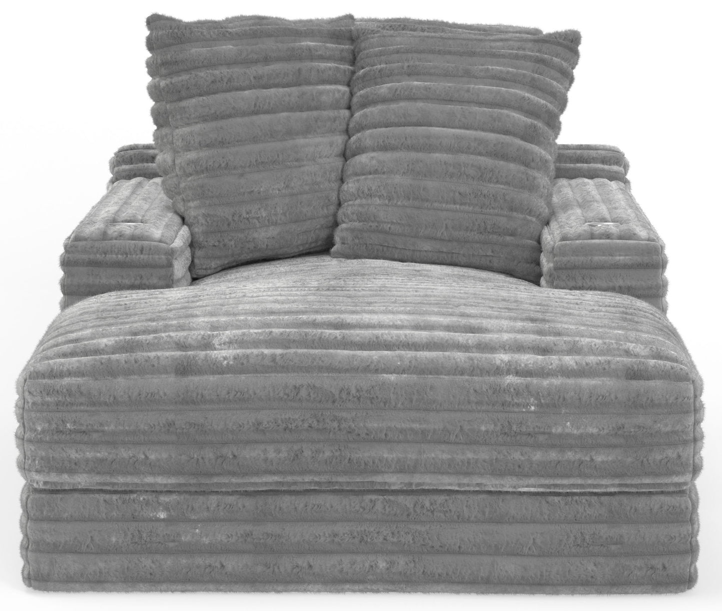 Comfrey - 2 Arm Chaise - Moonstruck - Hornell Furniture Outlet
