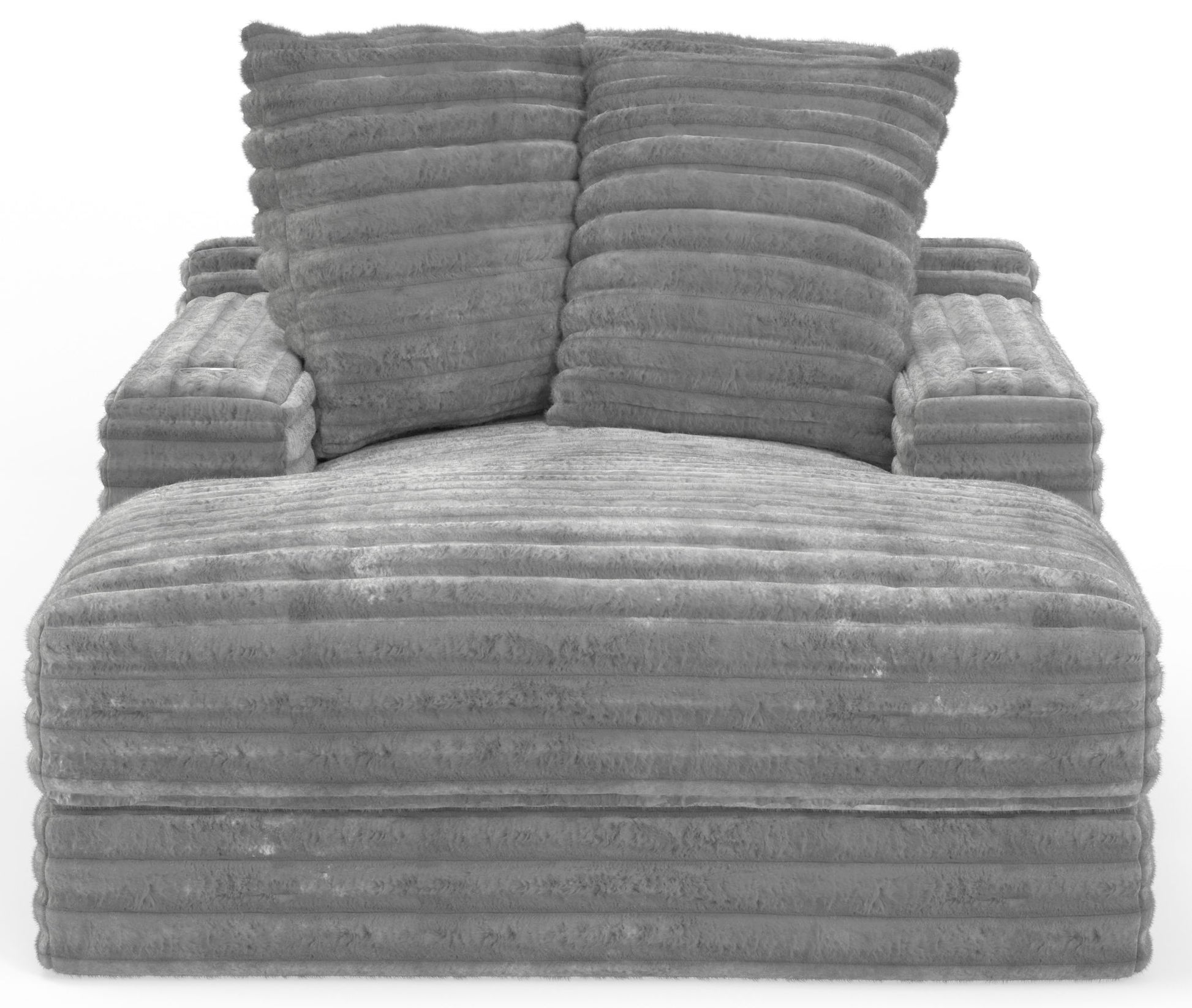 Comfrey - 2 Arm Chaise - Moonstruck - Hornell Furniture Outlet