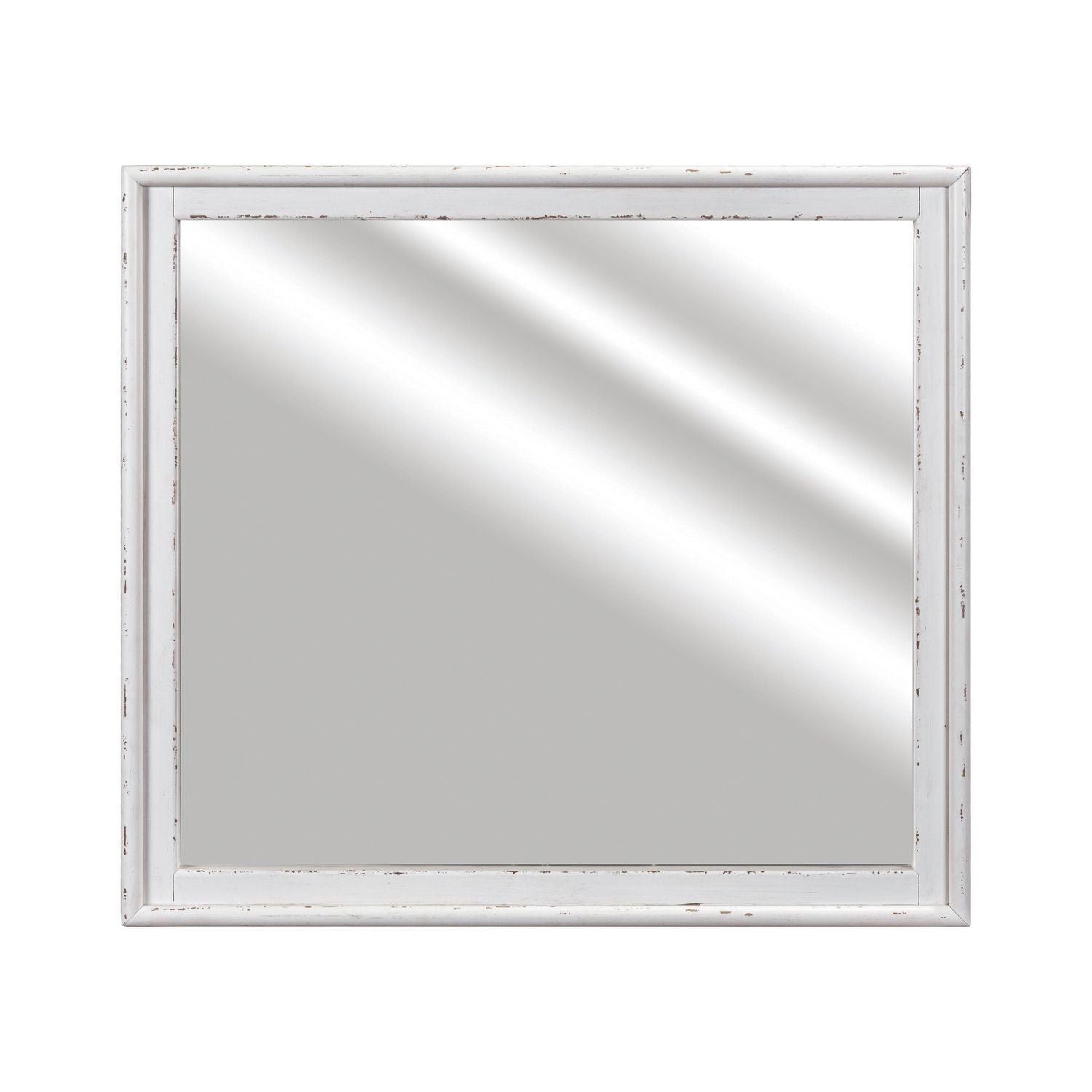 Backroads - Landscape Mirror - White - Hornell Furniture Outlet