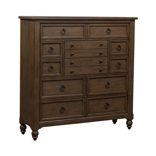 Americana Farmhouse - 12 Drawer Chesser - Hornell Furniture Outlet