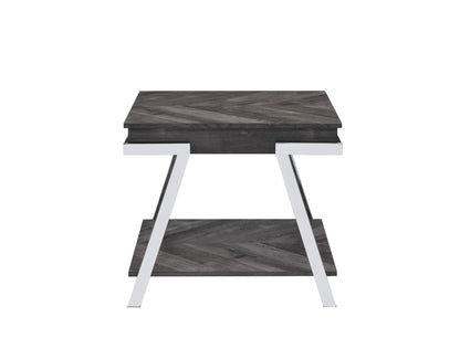 Roma - End Table - Brown - Hornell Furniture Outlet